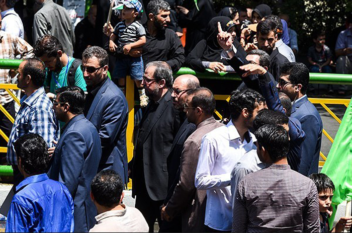 (تصاویر) حضور مقامات در راهپیمایی روز قدس (تصاویر) حضور مقامات در راهپیمایی روز قدس