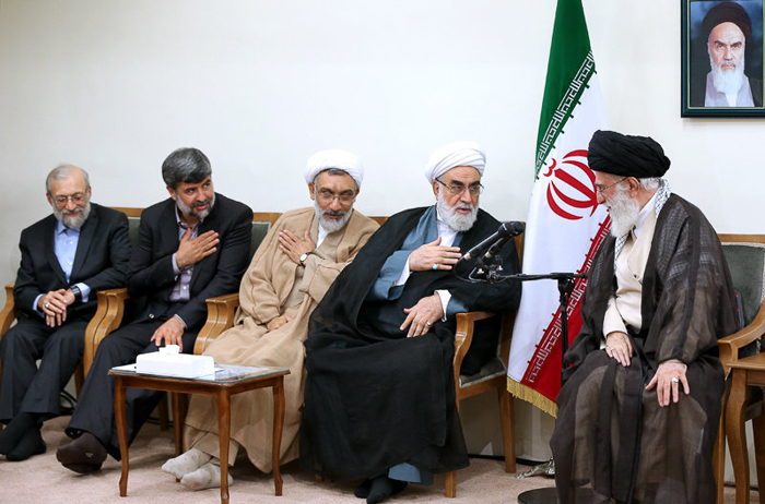 تصاویر) دیدار مسئولان قضایی با رهبرانقلاب