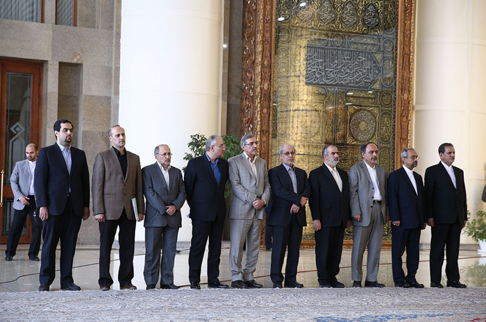 (تصاویر) روحانی در گفتگوی تلویزیونی