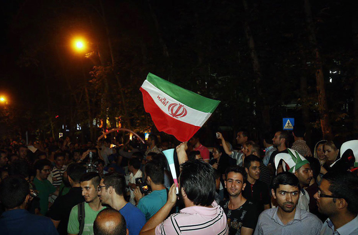 (تصاویر) جشن هستهای در تهران (تصاویر) جشن هستهای در تهران