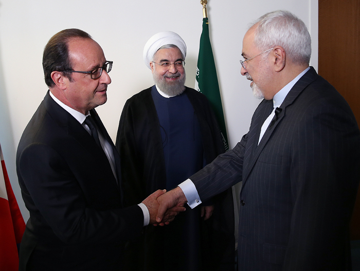 اولاند و روحانی دیدار کردند اولاند و روحانی دیدار کردند