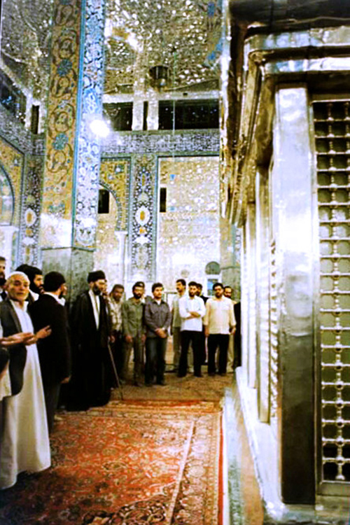 (تصاویر) سفر آیت‌الله خامنه‌ای به سوریه