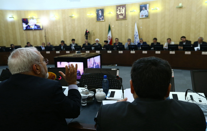 (تصاویر) ظریف در کمیسیون برجام مجلس (تصاویر) ظریف در کمیسیون برجام مجلس