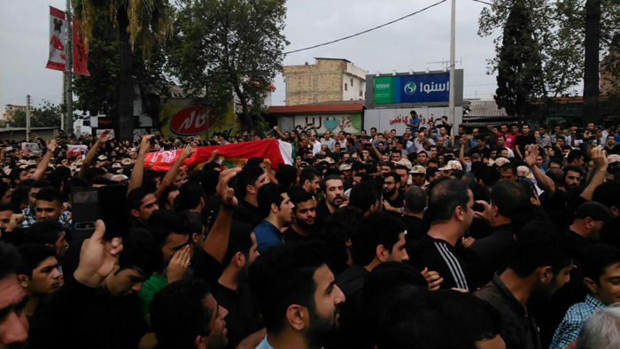 (تصاویر) تشییع هادی نوروزی در بابل (تصاویر) تشییع هادی نوروزی در بابل