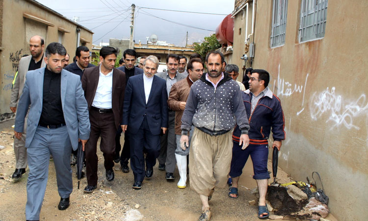 (تصاویر) بازدید نوبخت و فریدون از مناطق سیلزده (تصاویر) بازدید نوبخت و فریدون از مناطق سیلزده