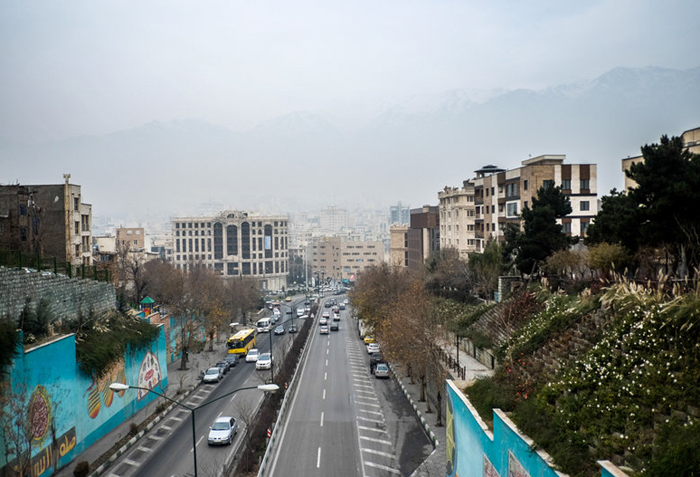 (تصاویر) وارونگی هوا در تهران (تصاویر) وارونگی هوا در تهران