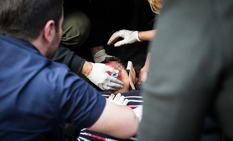 (تصاویر) ۲۰دقیقه جان دادن در ۲۰قدمی بیمارستان (تصاویر) ۲۰دقیقه جان دادن در ۲۰قدمی بیمارستان