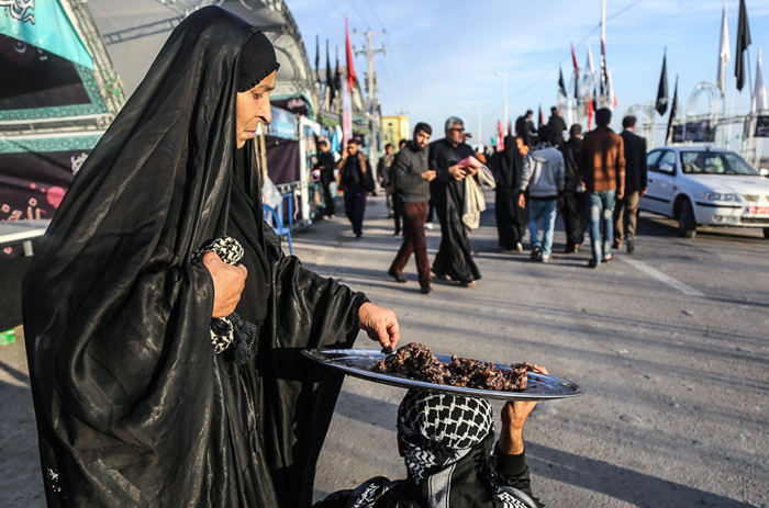 (تصاویر) تردد زائران اربعین در مرز مهران (تصاویر) تردد زائران اربعین در مرز مهران