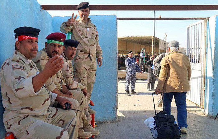 (تصاویر) اوج ازدحام در مرز مهران (تصاویر) اوج ازدحام در مرز مهران