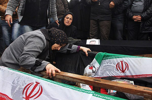 (تصاویر) تشییع زائران جانباخته اربعین (تصاویر) تشییع زائران جانباخته اربعین