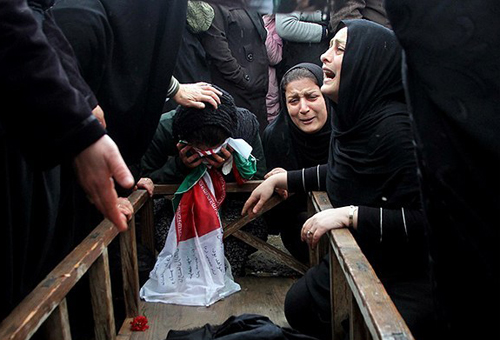 (تصاویر) تشییع زائران جانباخته اربعین (تصاویر) تشییع زائران جانباخته اربعین