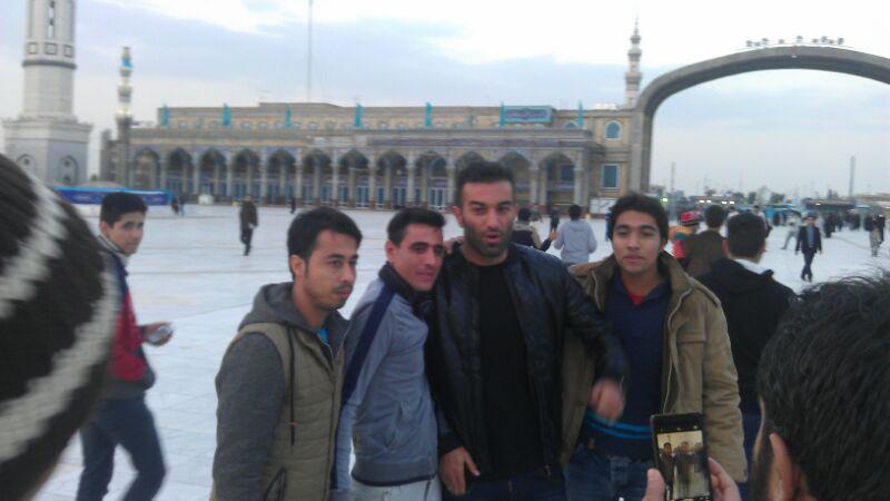 (تصاویر) ادای نذر استقلالیها در جمکران (تصاویر) ادای نذر استقلالیها در جمکران