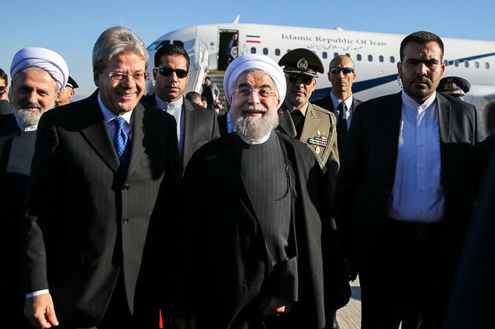 (تصاویر) سفر روحانی به ایتالیا