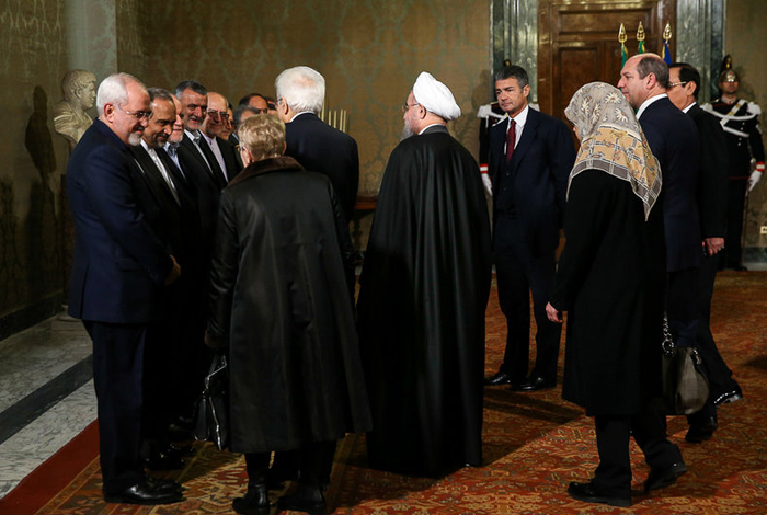 (تصاویر) سفر روحانی به ایتالیا