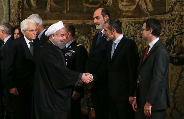 (تصاویر) سفر روحانی به ایتالیا