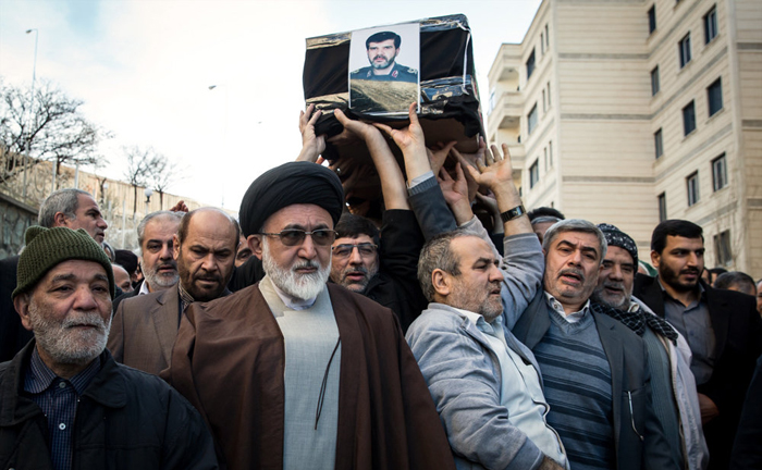 (تصاویر) تشییع سردار فولادگر، جانباخته منا (تصاویر) تشییع سردار فولادگر، جانباخته منا