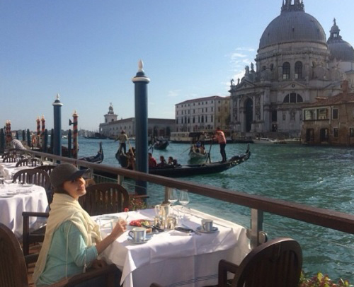 (تصاویر) الناز شاکردوست در ایتالیا