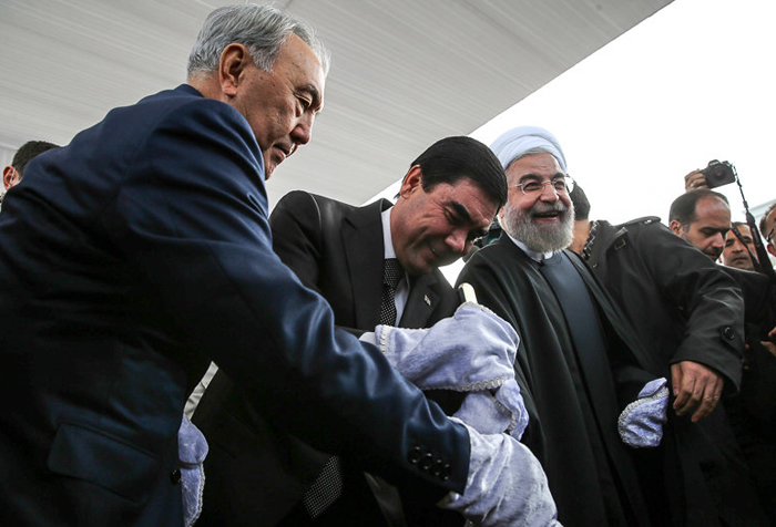 (تصاویر) افتتاح خطآهن ایران-ترکمنستان-قزاقستان (تصاویر) افتتاح خطآهن ایران-ترکمنستان-قزاقستان