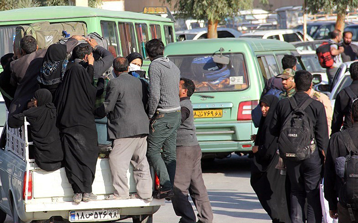 (تصاویر) بازگشت زائران کربلا به ایران (تصاویر) بازگشت زائران کربلا به ایران