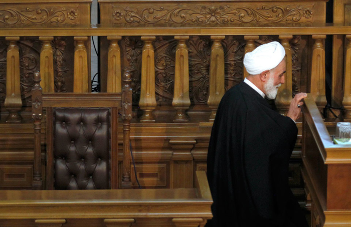 تقدیر علی لاریجانی از ناطقنوری تقدیر علی لاریجانی از ناطقنوری