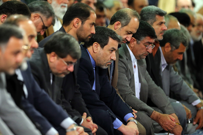 (تصاویر) دیدار مسئولان نظام و علمای اسلامی با رهبرانقلاب