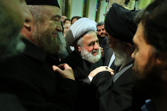 (تصاویر) دیدار مسئولان و علمای اسلامی با رهبرانقلاب