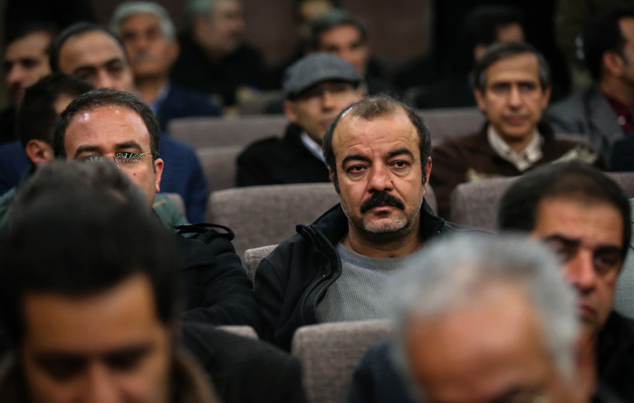 (تصاویر) هنرمندان در ترحیم انوشیروان ارجمند