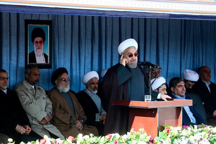 (تصاویر) استقبال از روحانی در بیرجند (تصاویر) استقبال از روحانی در بیرجند