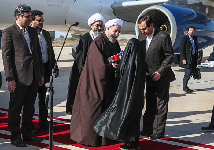 (تصاویر) استقبال از روحانی در بوشهر (تصاویر) استقبال از روحانی در بوشهر
