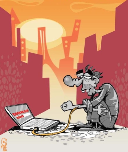 (کاریکاتور) ساقی اینترنتی! (کاریکاتور) ساقی اینترنتی!