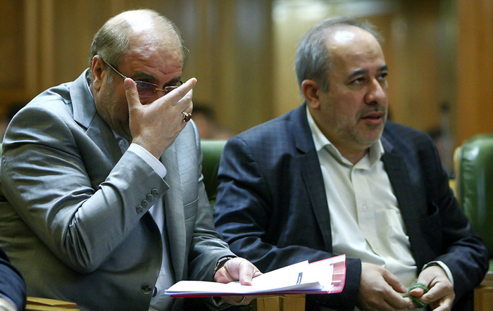 (تصاویر) قالیباف بودجه را تحویل چمران داد