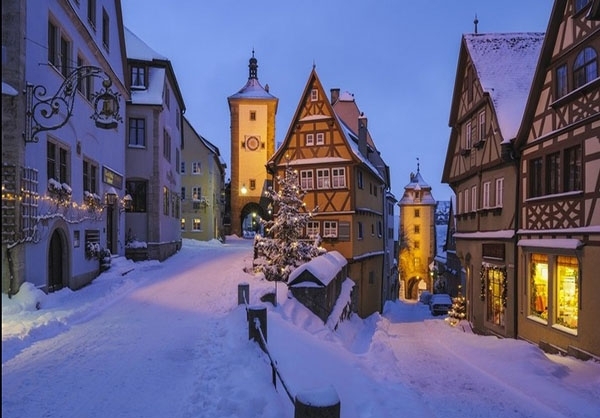 (تصاویر) زیباترین شهرهای برفی جهان (تصاویر) زیباترین شهرهای برفی جهان