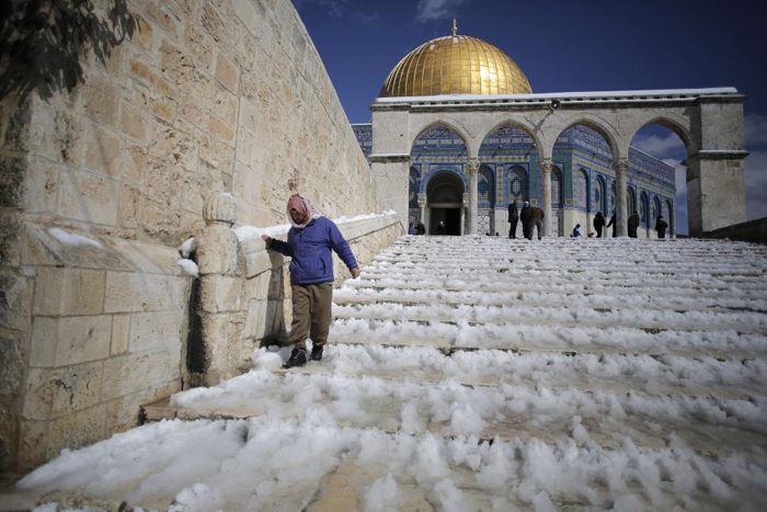 (تصاویر) بیت المقدس سفیدپوش شد (تصاویر) بیت المقدس سفیدپوش شد