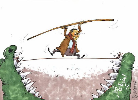 (کاریکاتور) حمید درخشان و لخویا!