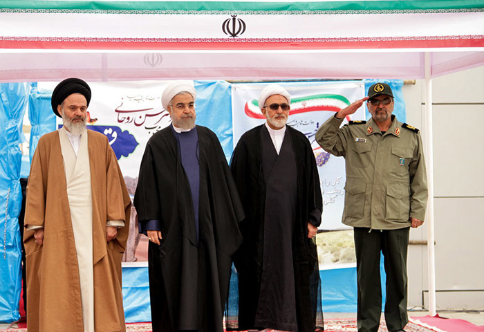 (تصاویر) سفر روحانی به قم (تصاویر) سفر روحانی به قم