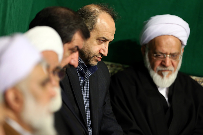 (تصاویر) عزاداری فاطمی در حضور رهبرانقلاب (تصاویر) عزاداری فاطمی در حضور رهبرانقلاب