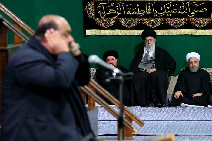 (تصاویر) عزاداری فاطمی در حضور رهبرانقلاب (تصاویر) عزاداری فاطمی در حضور رهبرانقلاب
