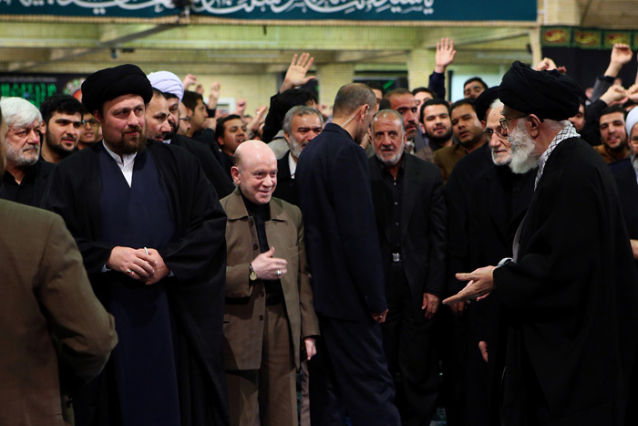 (تصاویر) عزاداری فاطمی در حضور رهبرانقلاب (تصاویر) عزاداری فاطمی در حضور رهبرانقلاب