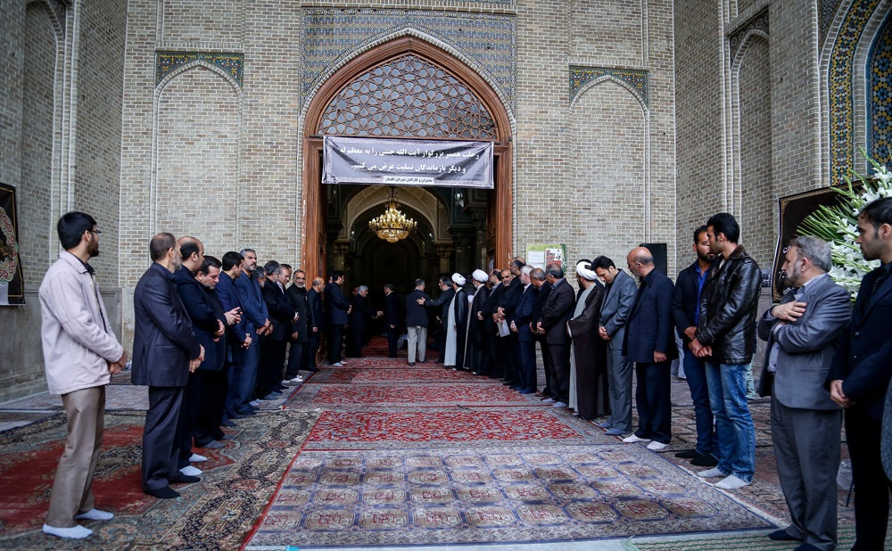 (تصاویر) مجلس ترحیم همسر آیت الله جنتی (تصاویر) مجلس ترحیم همسر آیت الله جنتی