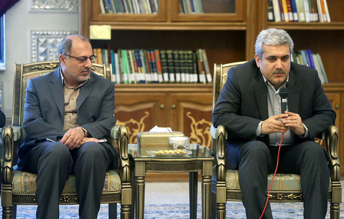 (تصاویر) دیدار نوروزی مقامات با هاشمی (تصاویر) دیدار نوروزی مقامات با هاشمی