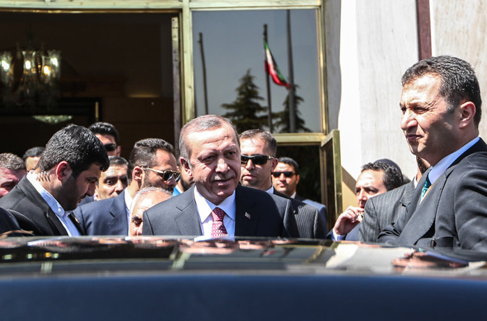 (تصاویر) اردوغان وارد تهران شد