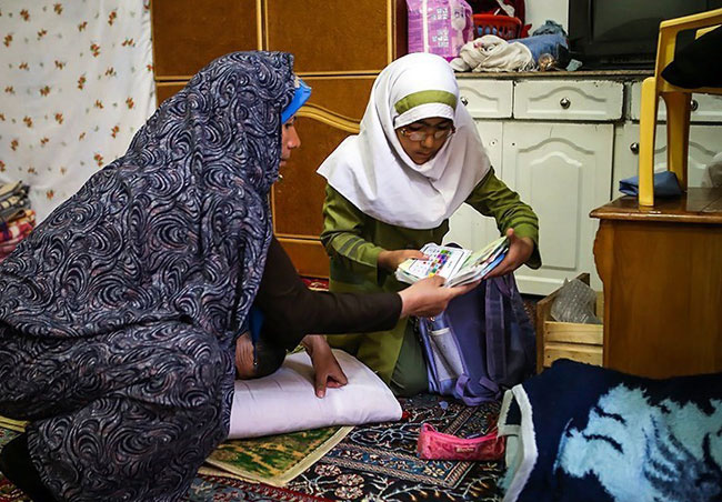 (تصاویر) مهر مادری به فرزندان معلول