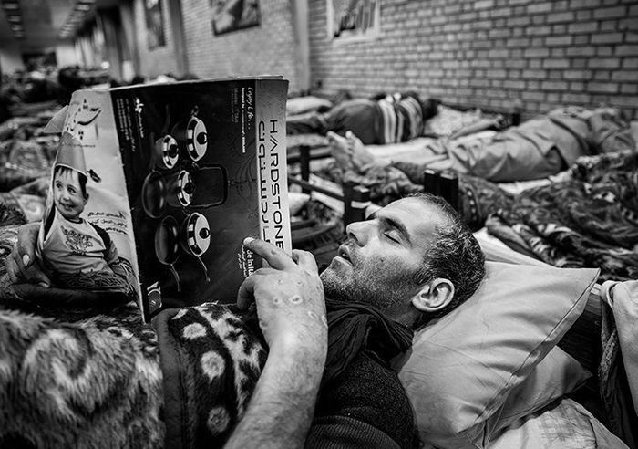 (تصاویر) جمعآوری کارتن خوابهای تهران (تصاویر) جمعآوری کارتن خوابهای تهران