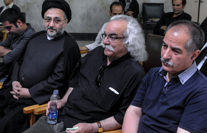 (تصاویر) مجلس ترحیم سپانلو (تصاویر) مجلس ترحیم سپانلو