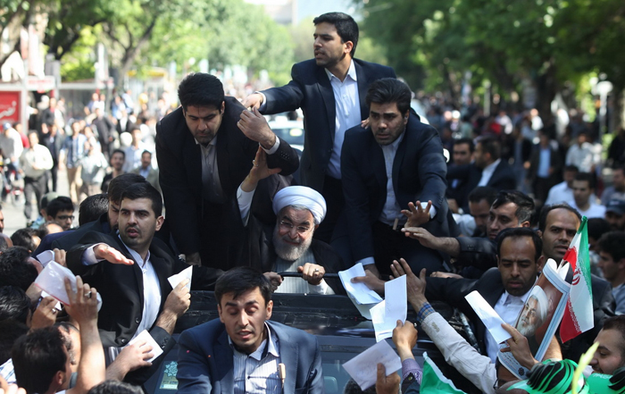 (تصاویر) استقبال از روحانی در تبریز (تصاویر) استقبال از روحانی در تبریز