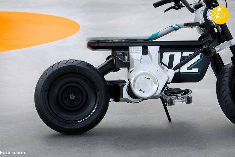 (تصاویر) مینی موتورسیکلت جذاب و عجیب BMW