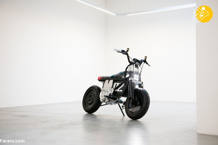 (تصاویر) مینی موتورسیکلت جذاب و عجیب BMW