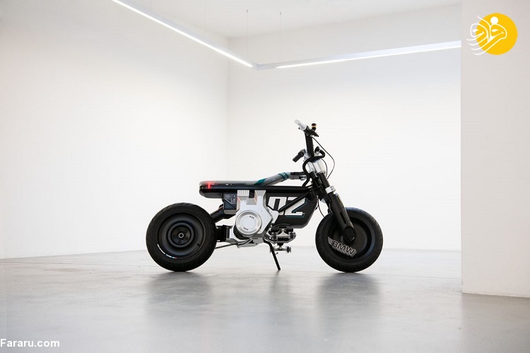 (تصاویر) مینی موتورسیکلت جذاب و عجیب BMW