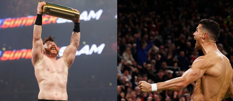 (تصویر) عضلات رونالدو مسخره شد!