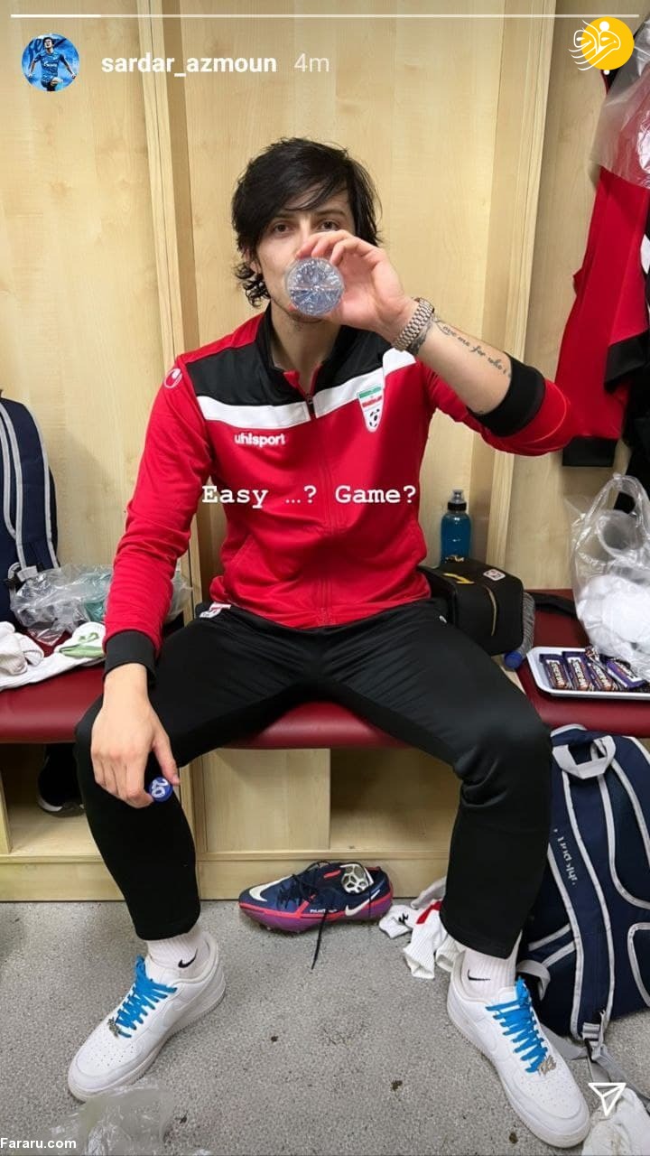 (عکس) استوری سردار آزمون؛ همان همیشگی!